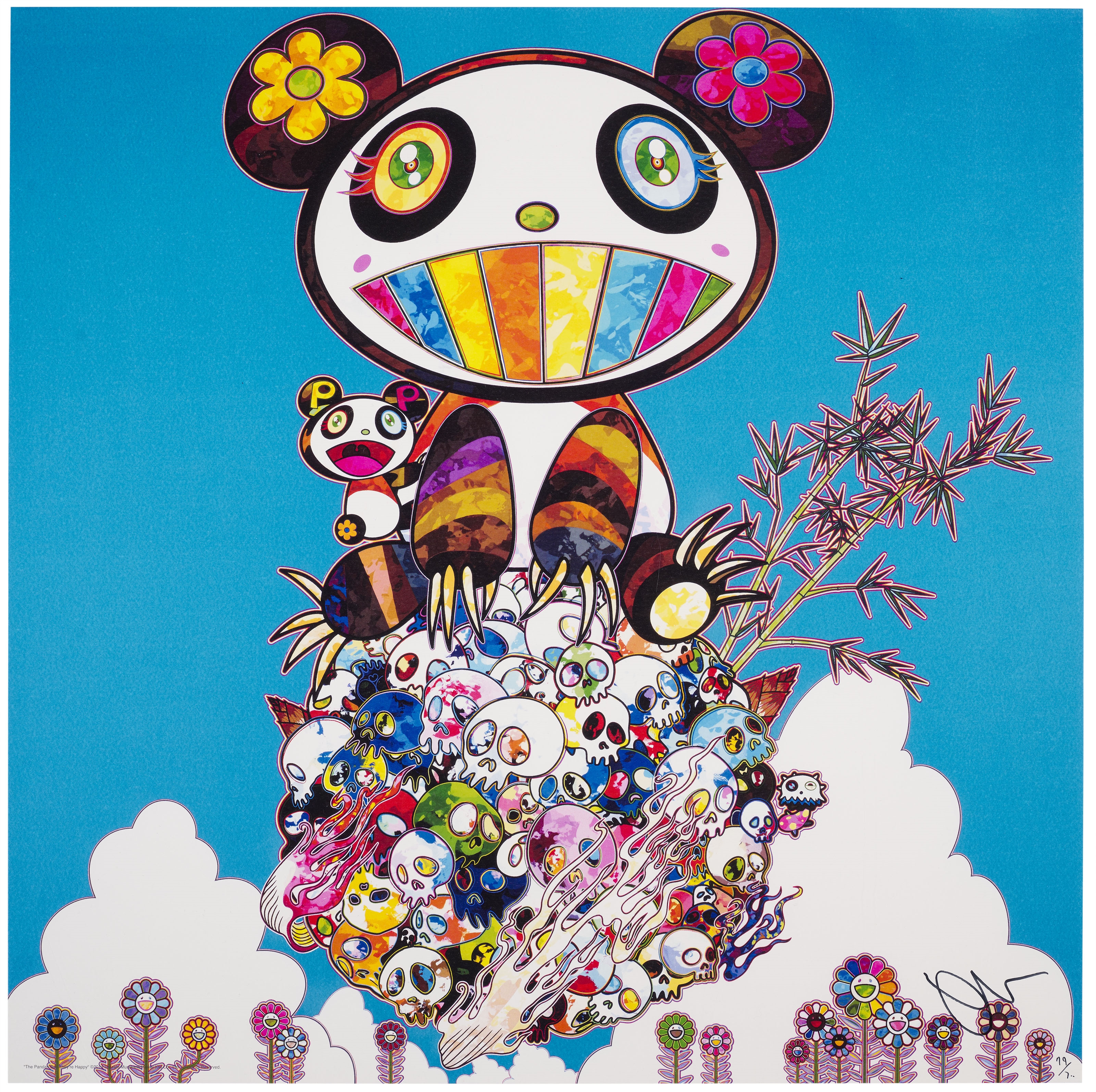 Takashi Murakami Panda And Panda Cubs The Pandas Say They re Happy 