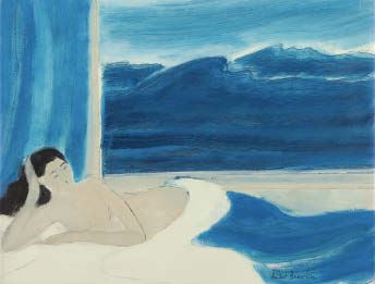 Andre Brasilier | L'été à Loupeigne (1979) | MutualArt