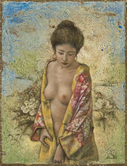 Yellow cloths by Akiyoshi Takada