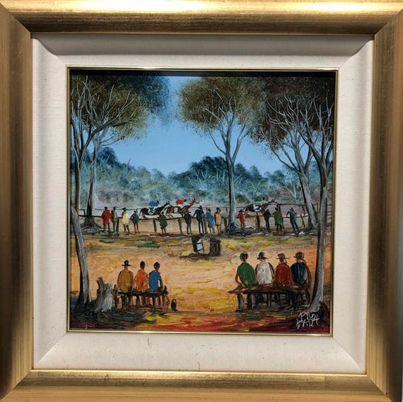 Kevin Charles Hart | Bush Races (1995) | MutualArt