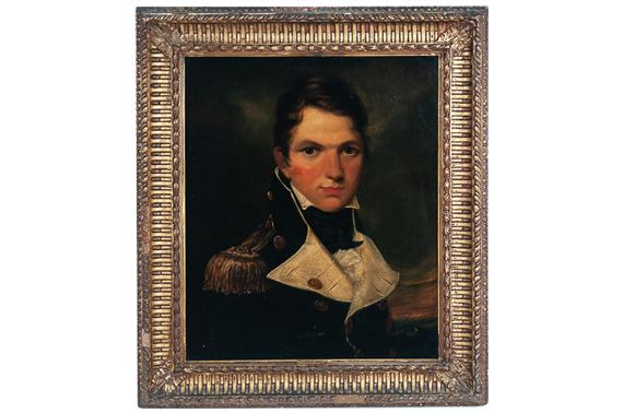 PORTRAIT OF LIEUTENANT EDWARD HUGHES by William Owen