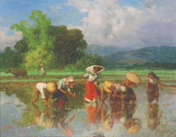planting rice by fernando amorsolo essay