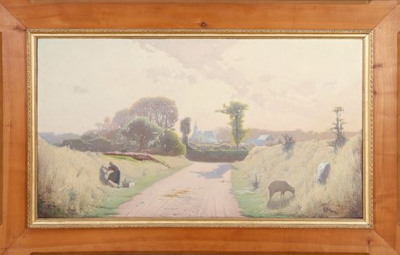 Paysage campagnard by Henri Taurel, 1905