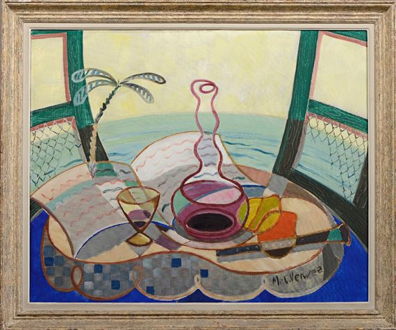 Nature morte, La terre est ronde, Conakry by Marie Louise Verwee Eichenberger