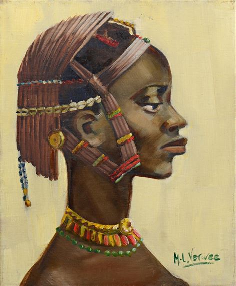 Portrait d'africaine