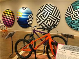 Creativity and Innovation of Mountain Biking on View in Santa Cruz
