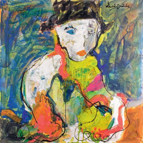 MASQUE DE CARNAVAL by Daniel-Antoine 