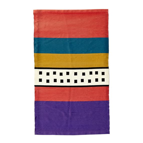 A Ramona Sakiestewa tapestry, "Katsina #5," circa 1988 by Ramona Sakiestewa, circa 1988