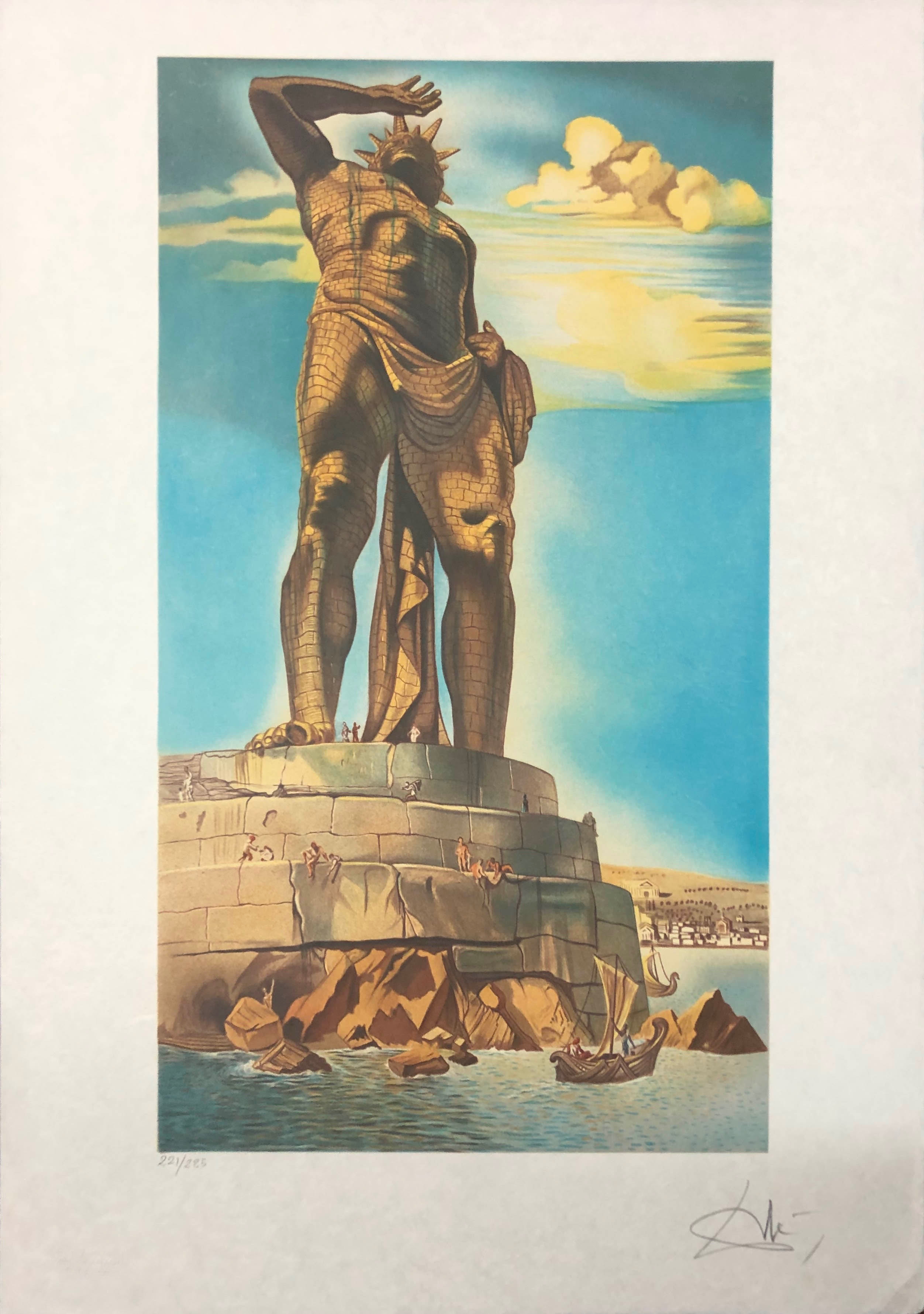 Colossus of Rhodes by Salvador Dalí