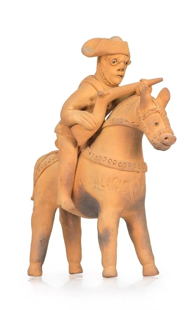Cangaceiro a Cavalo by Mestre Vitalino