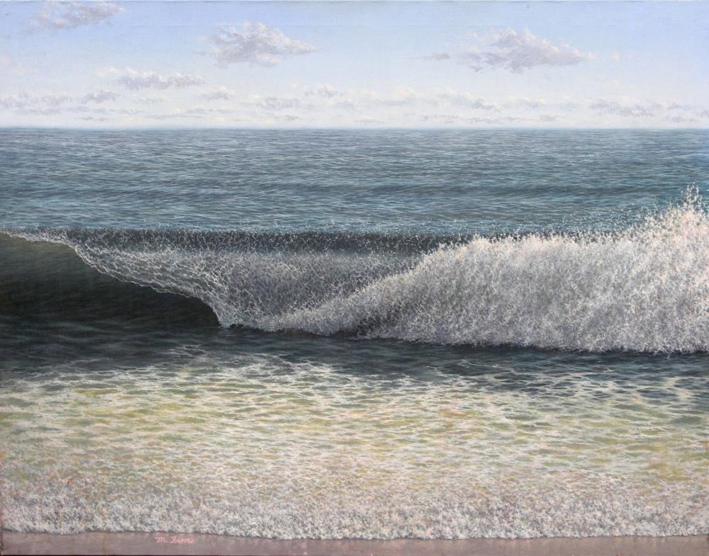 Artwork by Mickey Frome, Short Breaker, Made of Oil on Canvas