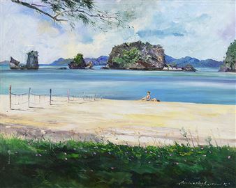 Sunbathing at Tanjung Rhu - Amiruddin Ariffin