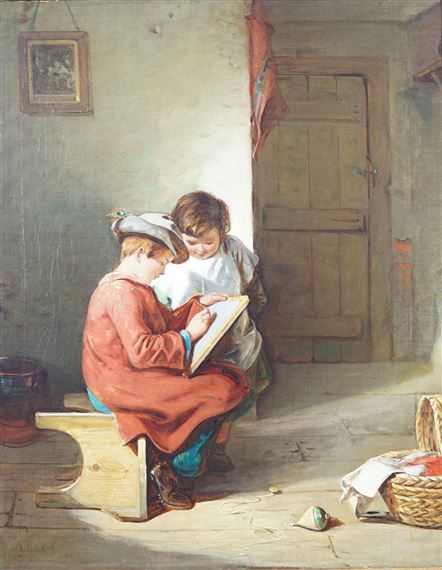 Children Drawing - Robert Ross