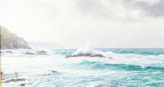 Crashing Waves by Charles Butler, 1911