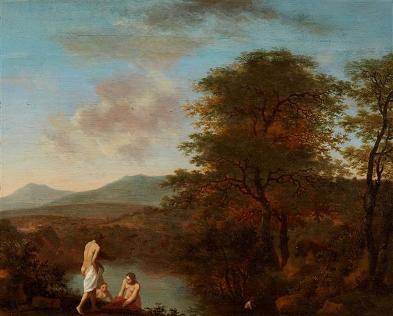  Bathers in a Landscape by Willem de Heusch