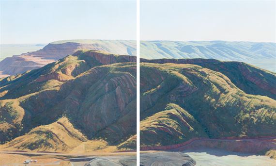 ARGYLE DIMOND MINE (DIPTYCH) - Tony Windberg