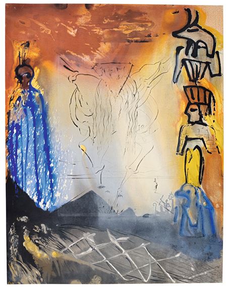 Salvador Dali、【Moise et le Monotheisme】 SALVADOR DALÍ | MOÏSE ET LE MONOTHÉISME (FIELD 75-2