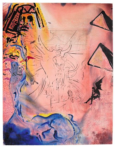 Salvador Dali、【Moise et le Monotheisme】 SALVADOR DALÍ | MOÏSE ET LE MONOTHÉISME (FIELD 75-2