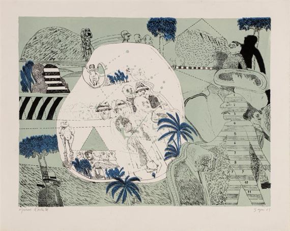 Antonio Seguí | Untitled (1988) | MutualArt