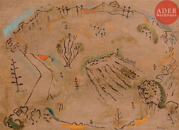 Paysage by John Ferren, 1931