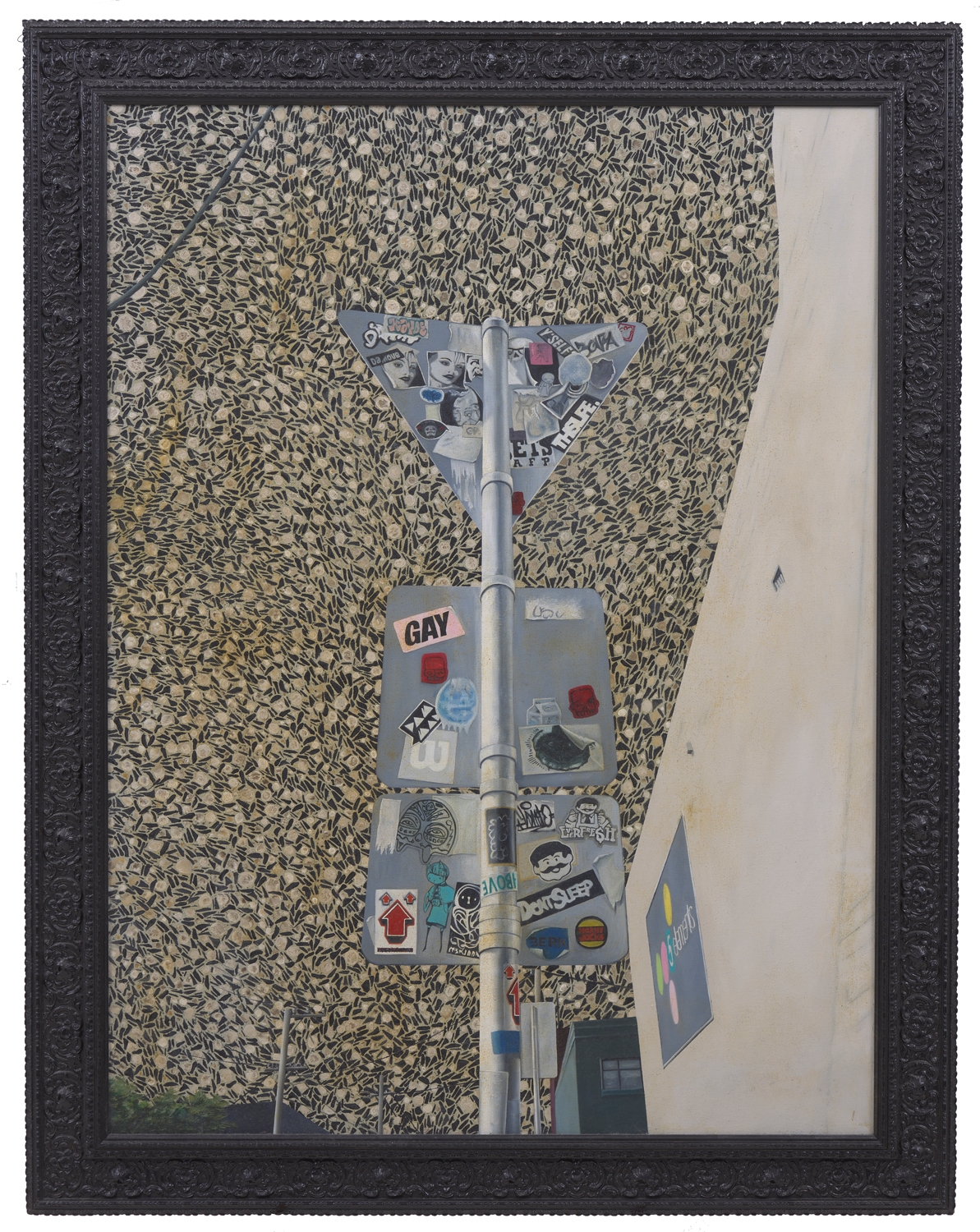 Artwork by Craig Cole, Exposed Aggregate #, Made of oil on canvas