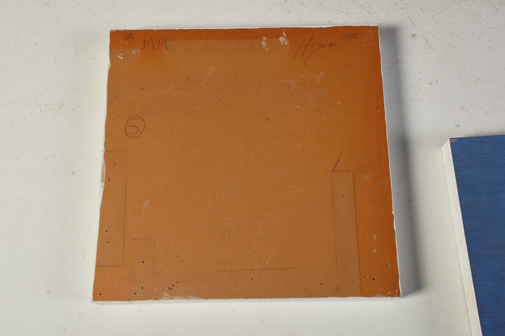 Artwork by Kevin Hogan, Architectural Goodness (11 pieces), Made of silkscreen on panel