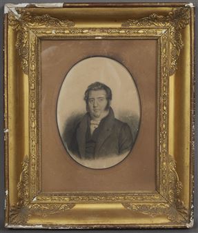 Two Works: Portraits - Leon Viardot