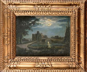 Paysage au Clair de Lune - Léon Charles Flahaut