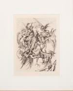 La tentation de Saint Antoine by Martin Schongauer
