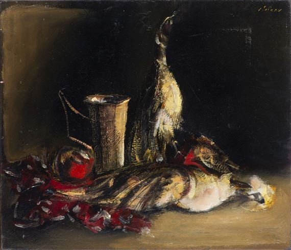 Nature morte aux oiseaux by Mircea Ciobanu