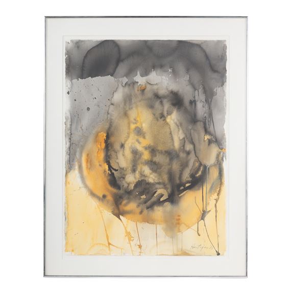 "Straw Hat" by Grace Hartigan, 1981