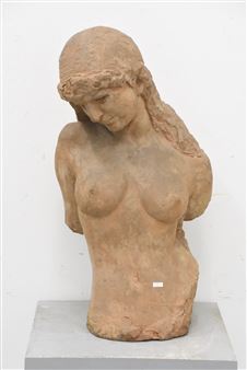 Torse de jeune femme - Marnix D'Haveloose