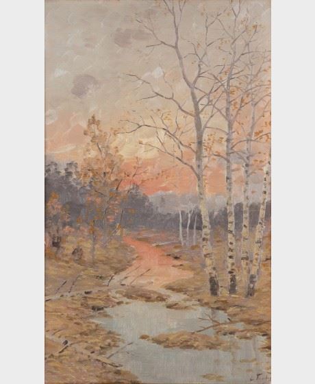 Sunset by Eugen Taube