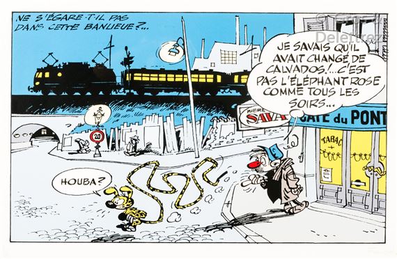 Le Marsupilami en banlieue by André Franquin