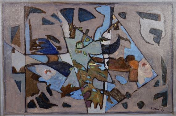 'Tekens' by Meinert Willem Volkers, 1987