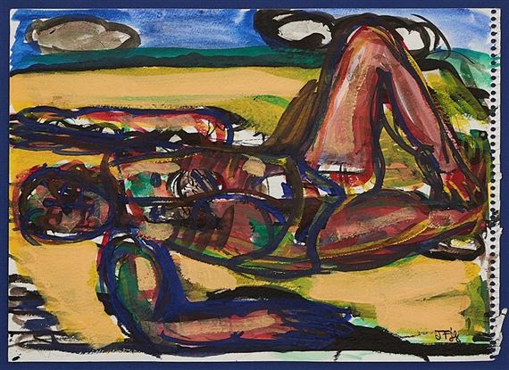 Bather by Joe Furlonger, 1988