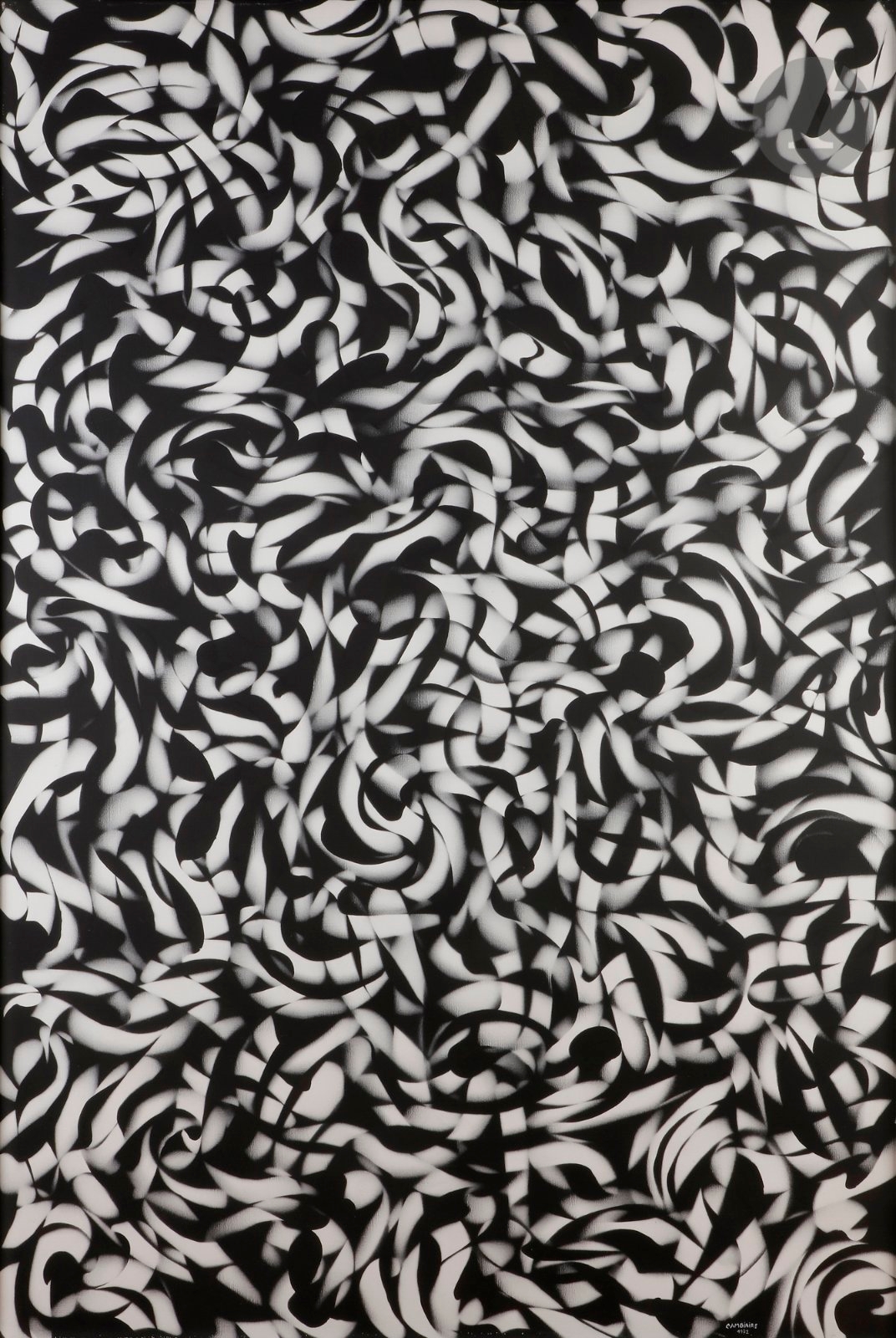 Artwork by Christian de Cambiaire, Composition, Made of Oil on canvas