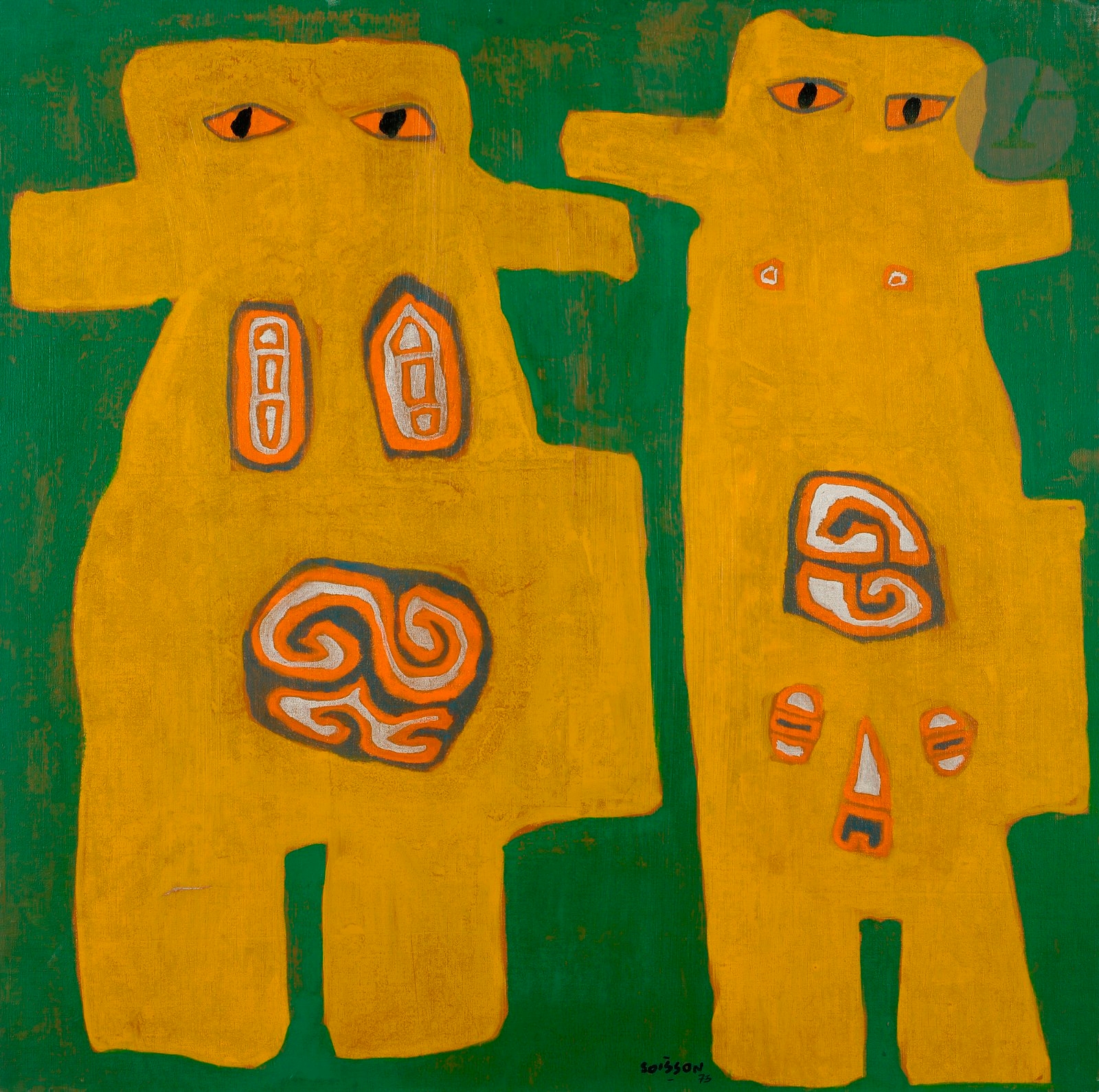Jacques Soisson | Un plus oh (1973) | MutualArt