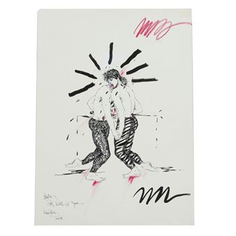 Dos hombres de la mano - Ricardo García Mora