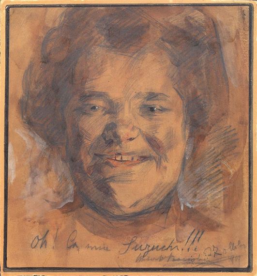 La Mia Suzuchi by Umberto Boccioni, 1909