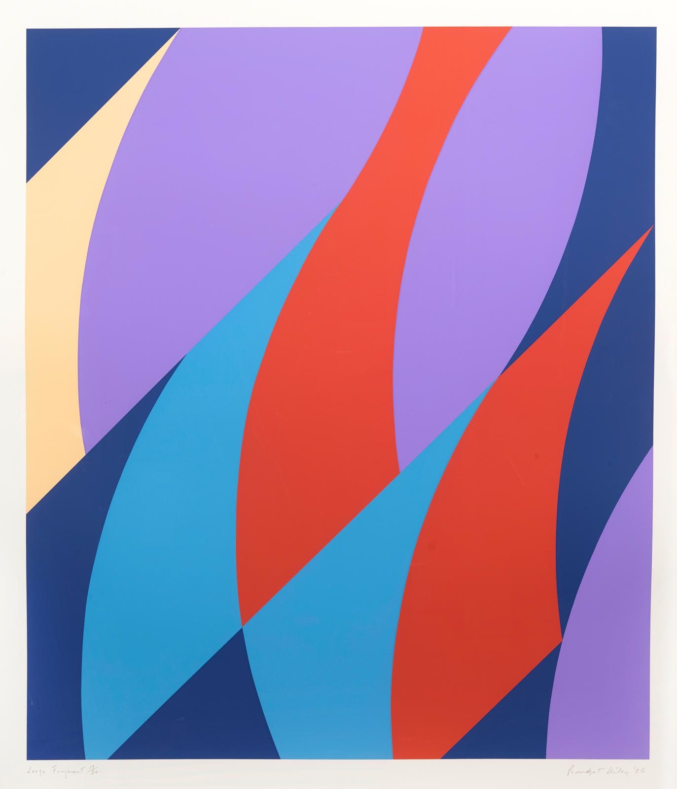 Bridget Riley | Large Fragment (2006) | MutualArt