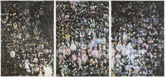 Three works: Une pequena parte de algo grande by Stephen Andrews