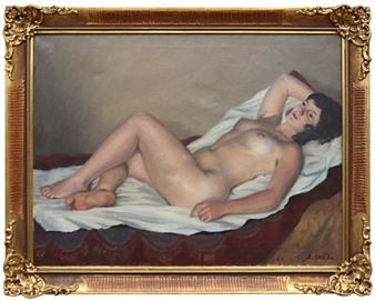 Dívčí akt - Karel Skala