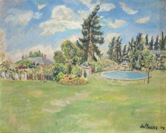 Summer's Day, Houghton by Enslin Hercules du Plessis, dated 72