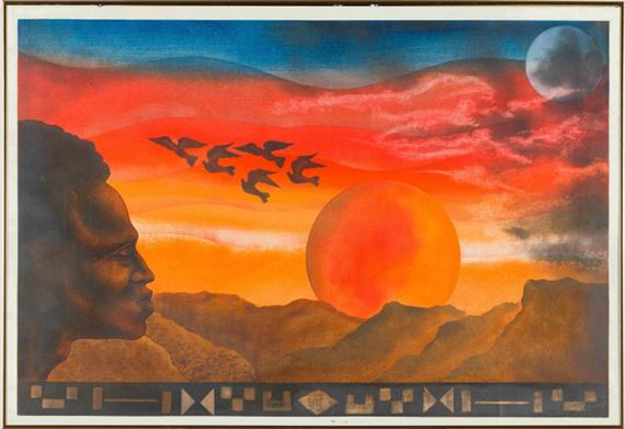 Fikile Magadlela | Lakutshon'ilanga (Where the Sun Sets) | MutualArt