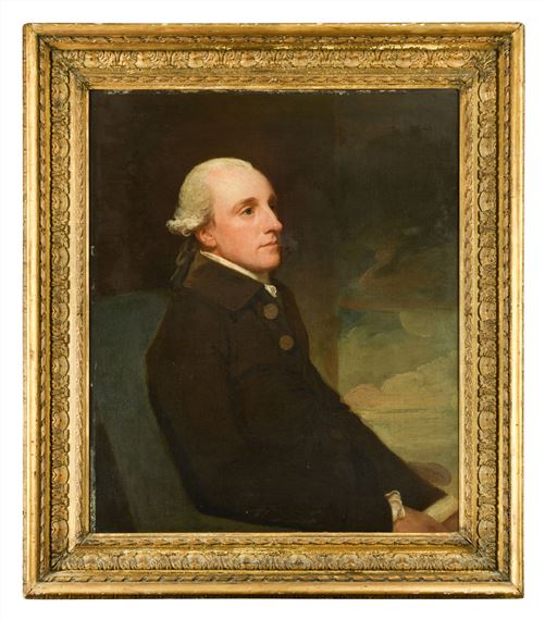 George Romney | Portrait, believed to be of James Dunlop (1741-1816) of ...
