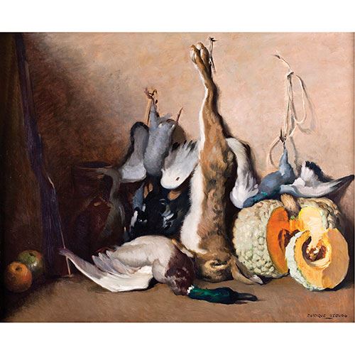 BODEGÓN DE CAZA Y FRUTAS by Enrique Segura