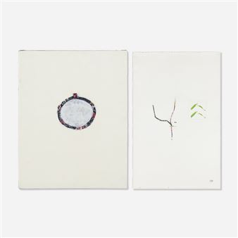 O.P year 2; Medallion (two works) - Glenn Goldberg