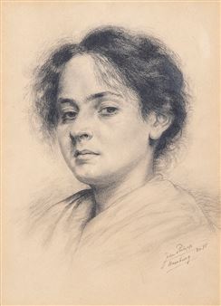 PORTRAIT DE FEMME - John Philipp