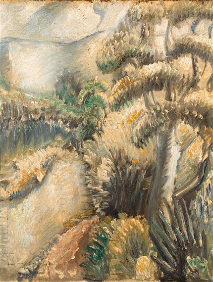 Landscape by Paul Kleinschmidt, 1939